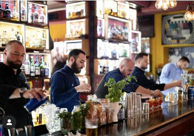 Oferta Pune Ndihmes Barman Fillestar/Pak eksperience ne Tirane
