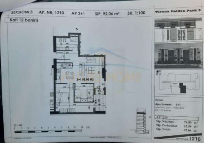 Casa in vendita 2+1 a Tirana - 115,075 Euro