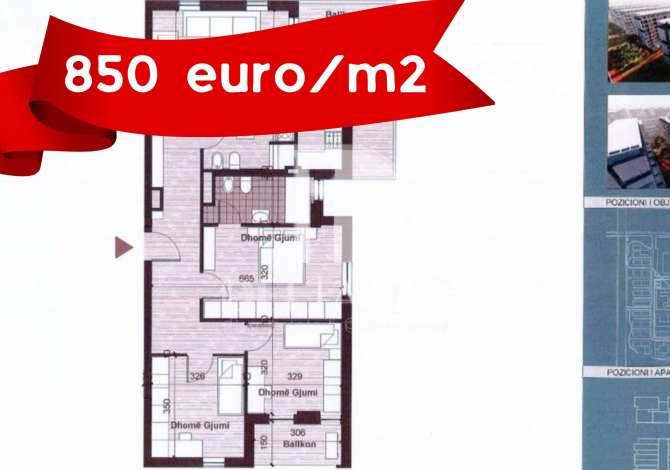House for Sale 3+1 in Tirana - 120,000 Euro