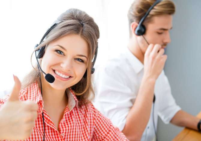Oferta Pune agjent telefonik per gjuhen italiane , spanjolle dhe gjermane  Fillestar/Pak eksperience ne Tirane