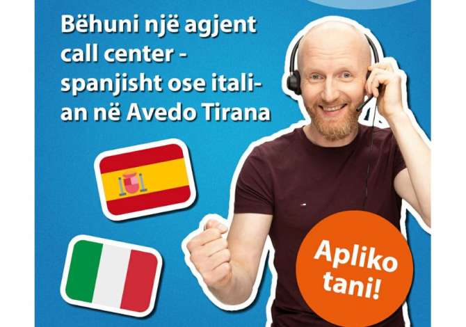Offerte di lavoro Agente Call Center Principiante/Poca esperienza a Tirana