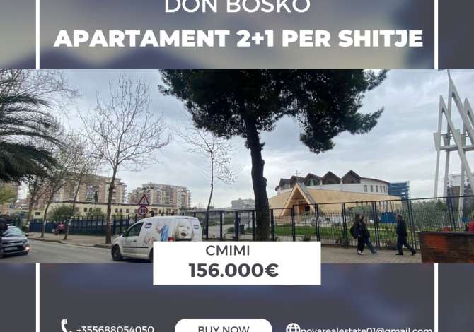 Shtepi ne shitje 2+1 ne Tirane - 156,000 Euro
