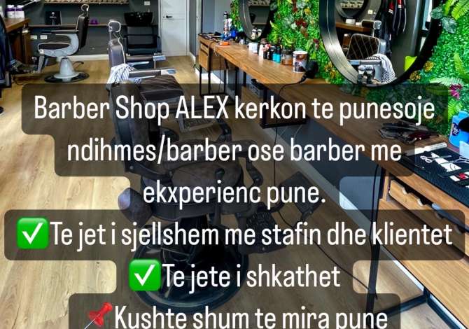 Offerte di lavoro Parrucchiere/Barbiere/Estetista Con esperienza a Tirana