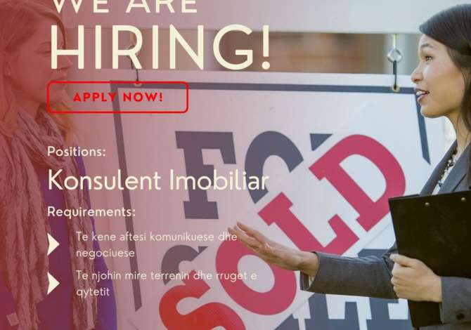 Job Offers Real Estate Agent No Experience in Tirana