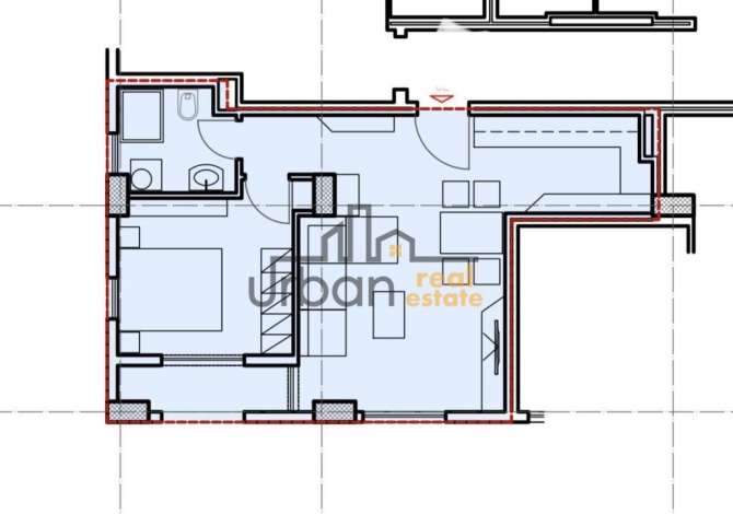 House for Sale 1+1 in Tirana - 131,000 Euro