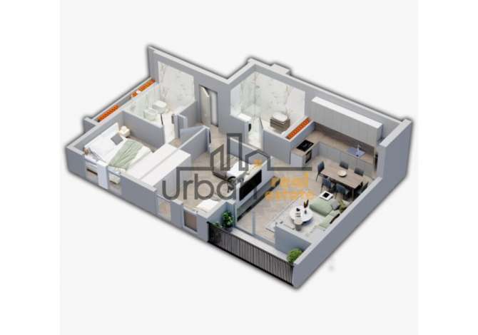 House for Sale 2+1 in Tirana - 79,500 Euro