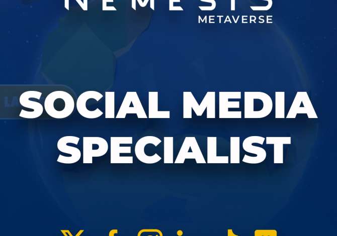 Job Offers Social Media Manager With experience in Tirana