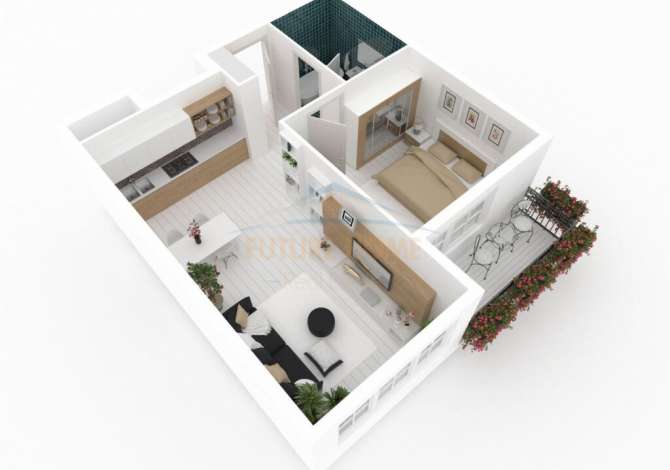 Casa in vendita 1+1 a Tirana - 111,500 Euro