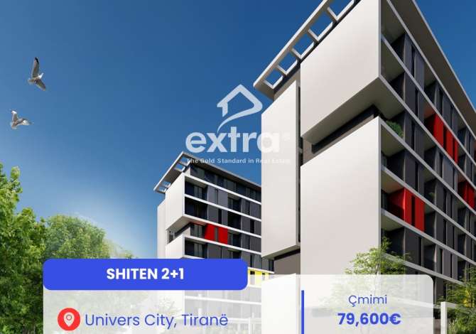 Shtepi ne shitje 2+1 ne Tirane - 79,600 Euro