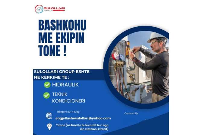 Offerte di lavoro Ingegnere elettrico Principiante/Poca esperienza a Tirana