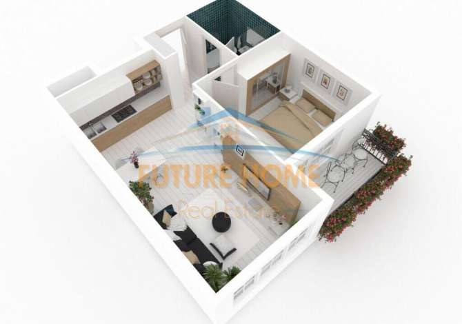 House for Sale 1+1 in Tirana - 96,000 Euro