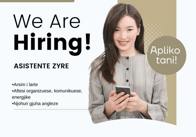 Job Offers Assistant With experience in Tirana