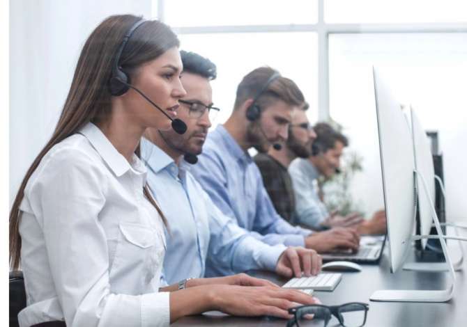Oferta Pune Operatore telefonik per gjuhet Gjermane, Italiane, Frengjisht , Angleze, Spanjolle Fillestar/Pak eksperience ne Tirane