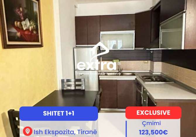 House for Sale 1+1 in Tirana - 123,500 Euro