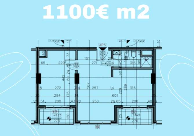 House for Sale 1+1 in Tirana - 73,600 Euro