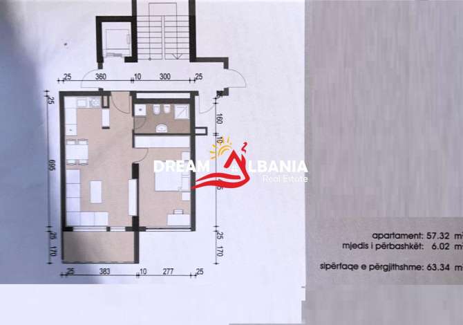 Casa in vendita 1+1 a Tirana - 75,000 Euro